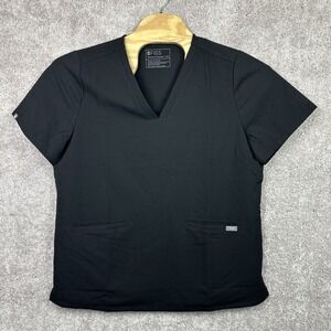 FIGS Technical Collection FW1100‎ Black Medical Scrub Top Men's Size 2XL